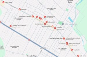 mapka restauracje lomianki (1)